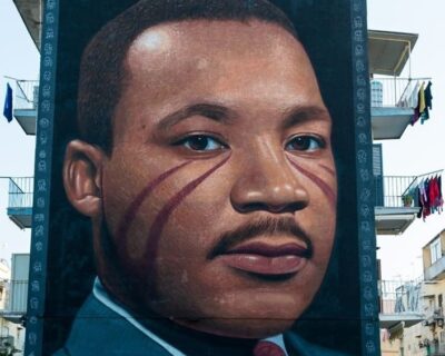 “Martin Luther King” di Jorit: il murale a Barra