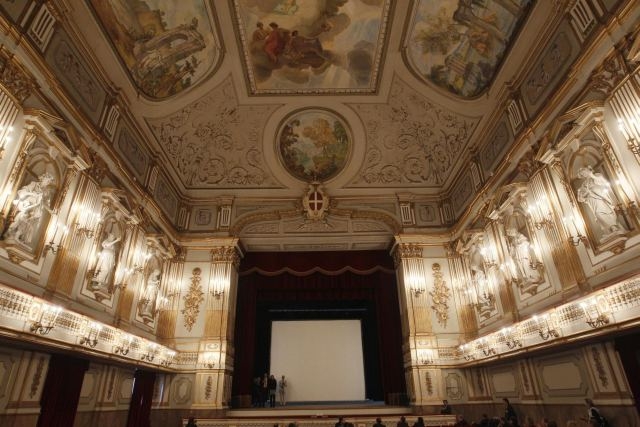 Teatrino di corte del Palazzo Reale di Napoli. 
