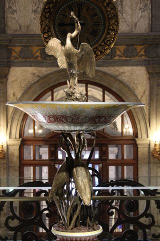 “Fontana degli Aironi” ad opera di Filippo Palizzi. Si tratta di un'opera di manifattura liberty ad opera dell'artista poliedrico Filippo Palizzi. 