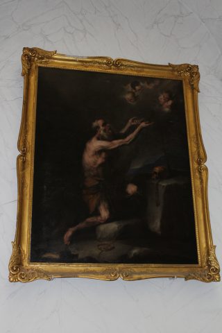Quadro di Sant'Onofrio ad opere dell'illustre pittore napoletano Luca Giordano.