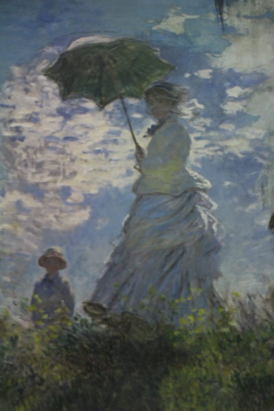 La passeggiata di Calude Monet, un dipinto con Camille Monet ed il figlio Jean sulla collina conservato nella National Gallery di Washington.