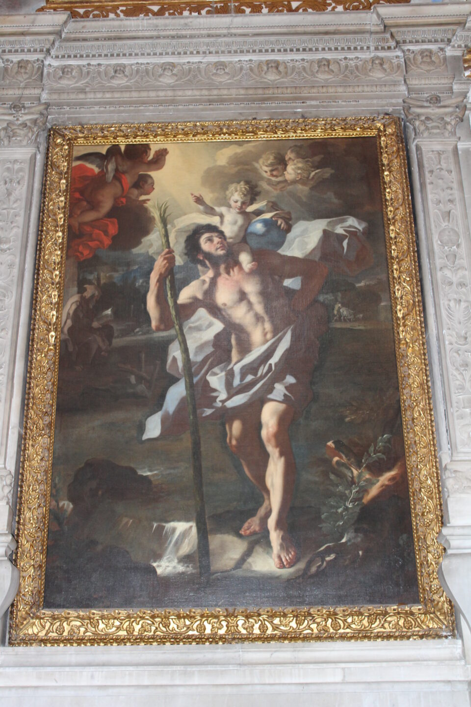 La Cappella Bosco conserva la tela di "San Cristoforo con il Bambin Gesù" di Francesco Solimena. 