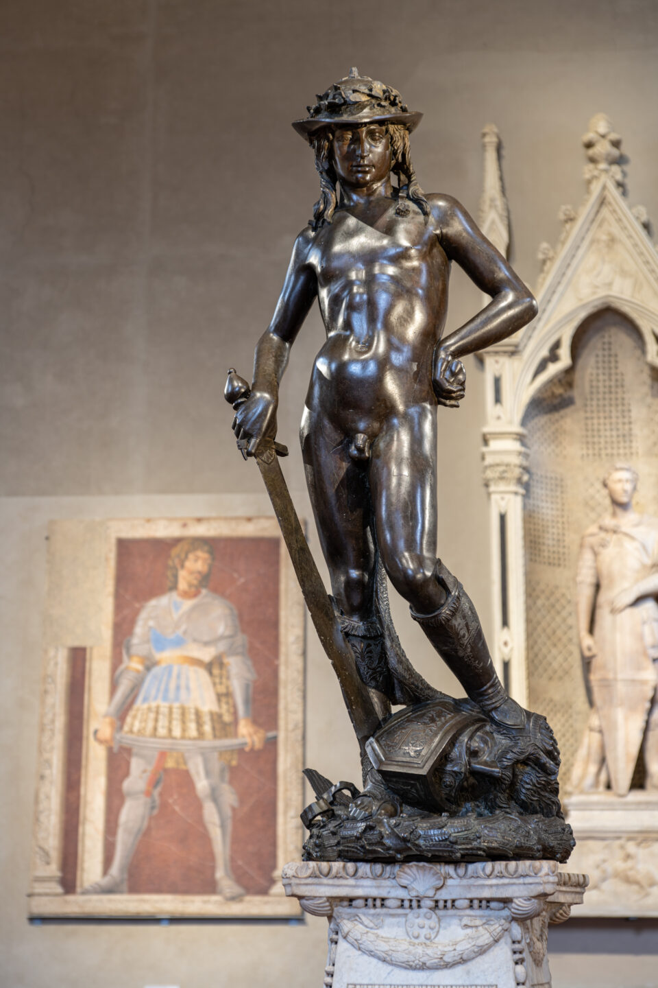 David in bronzo di Donatello.