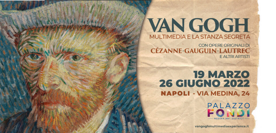 “Van Gogh Multimedia e la Stanza Segreta”: la mostra a Palazzo Fondi. 