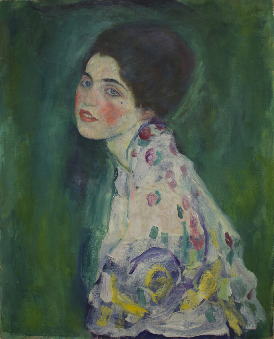 Dipinto “Ritratto di Signora” di Gustav Klimt.