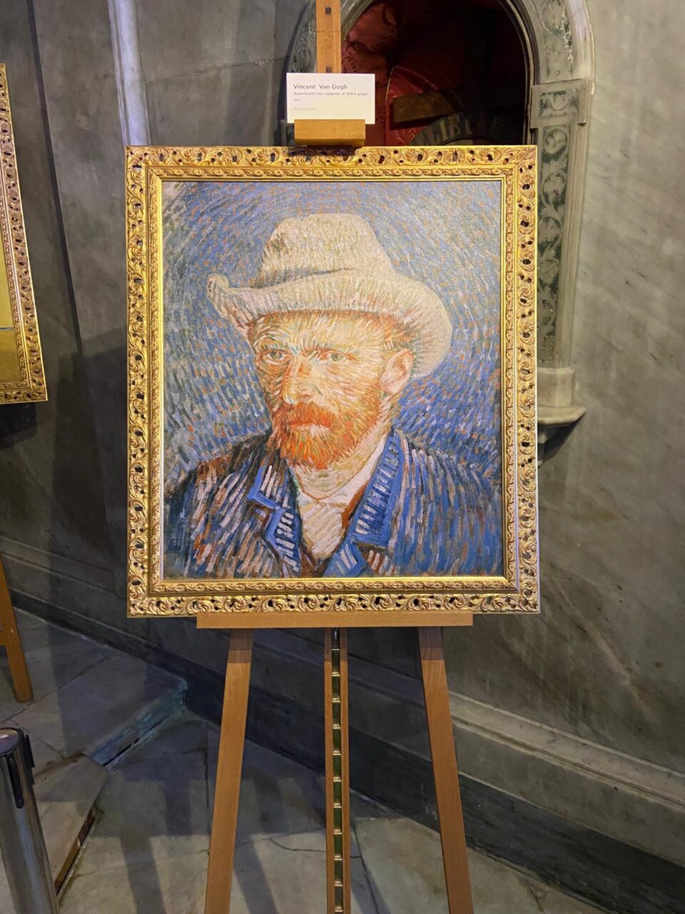 Autoritratto di Van Gogh. 