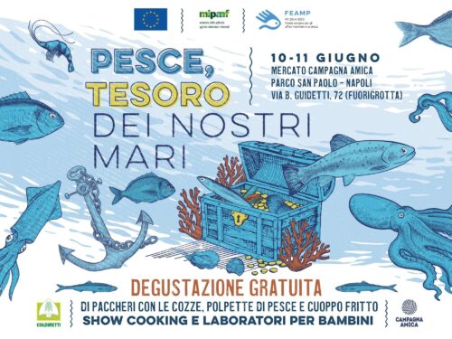 “Pesce, tesoro dei nostri mari”: degustazioni gratuite a Napoli