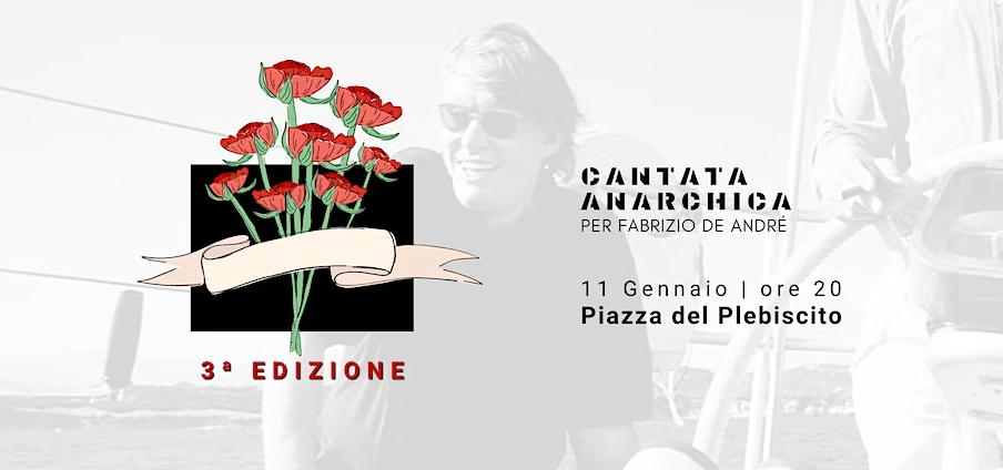 Cantata Anarchica per Fabrizio De André: l'evento gratuito a Napoli