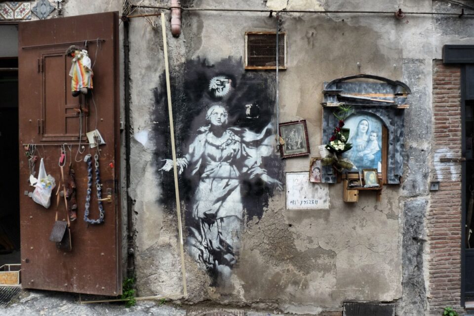 La Madonna con la Pistola di Banksy