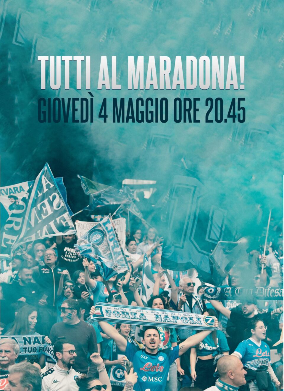 Udinese - Napoli sul maxischermo al Maradona: acquista il biglietto