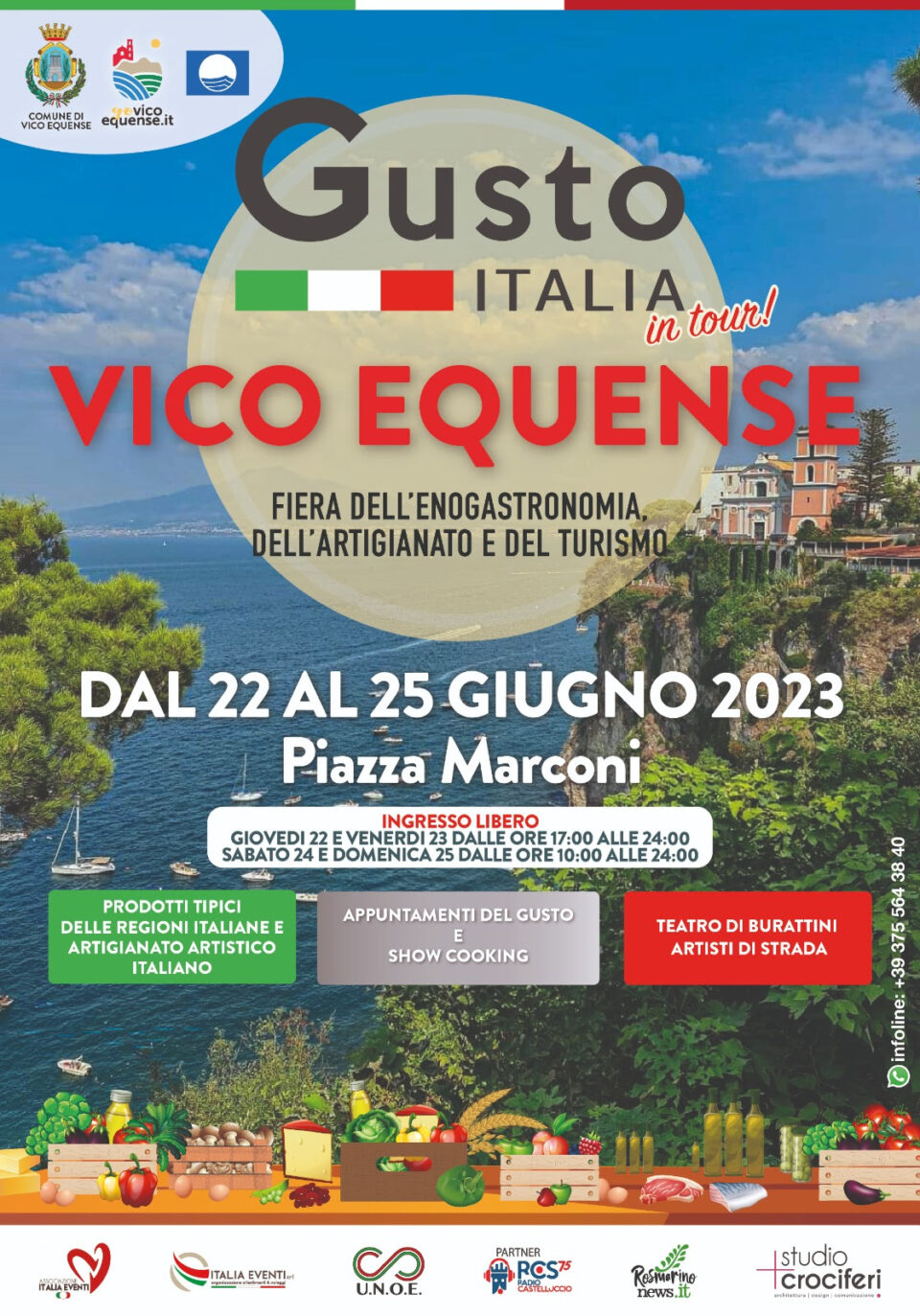 Gusto Italia a Vico Equense: la fiera dell'enogastronomia