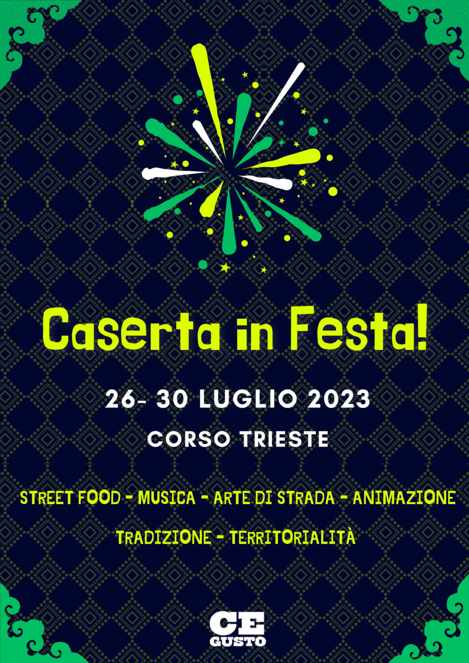 Caserta in Festa 2023: il festival gratuito dello street food