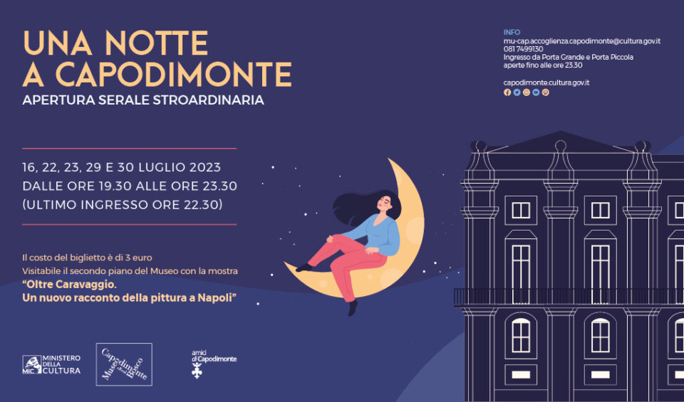 Una notte a Capodimonte: acquista il biglietto a € 3,00