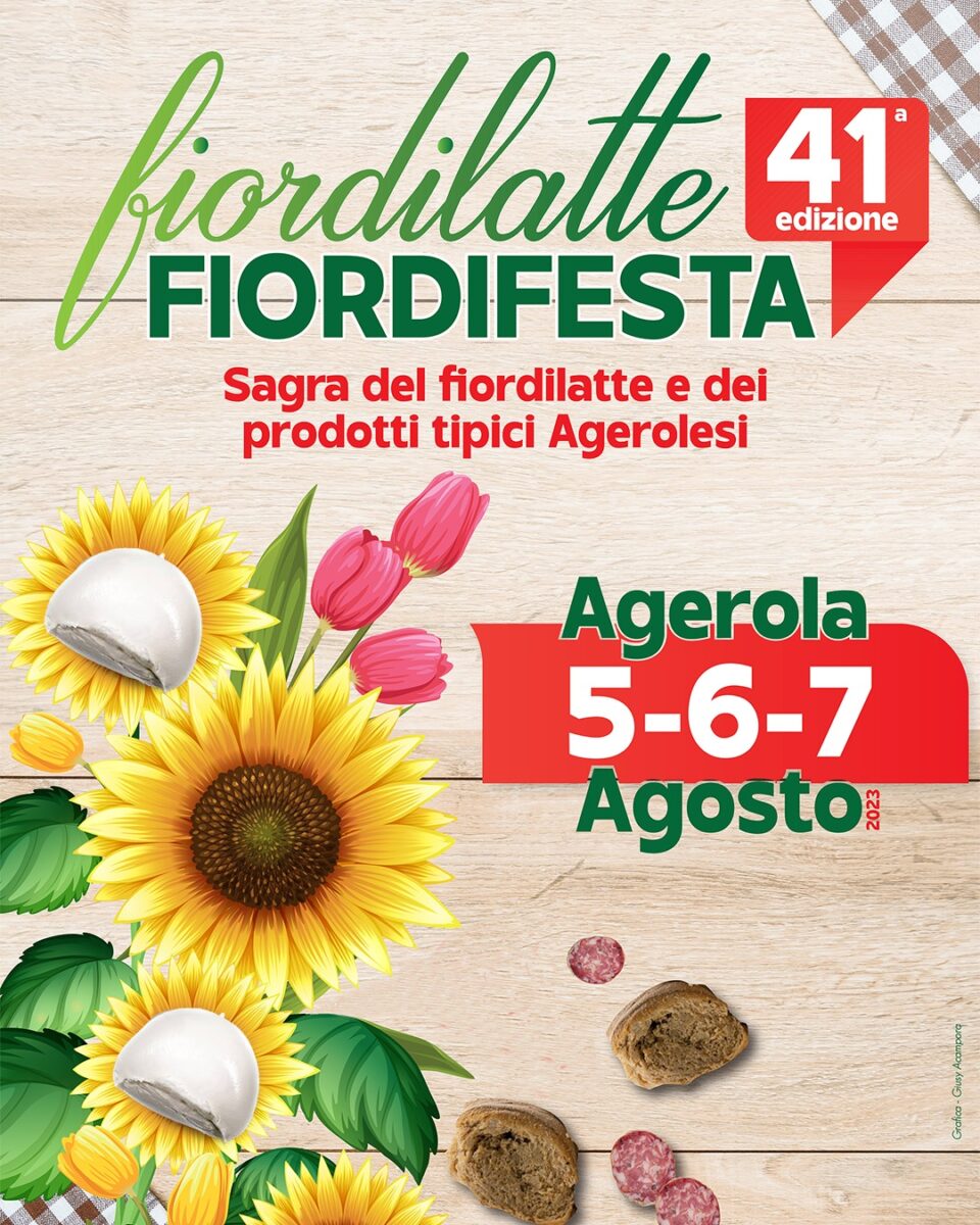 Fiordilatte Fiordifesta 2023 ad Agerola (NA)