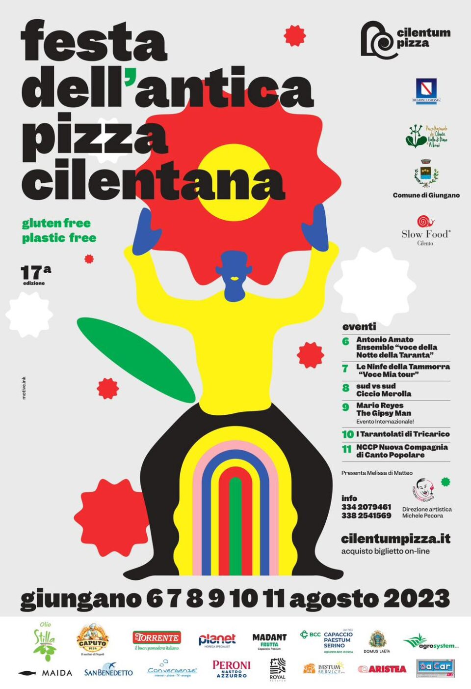 Festa dell'Antica Pizza Cilentana 2023 a Giungano (SA)