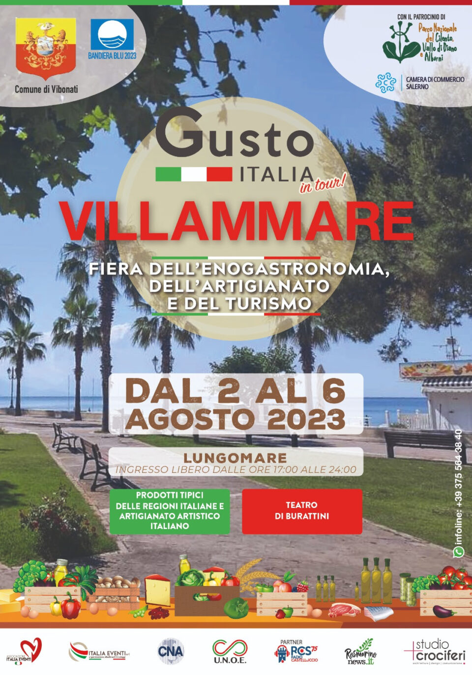 Gusto Italia a Villammare (SA): la fiera dell'enogastronomia