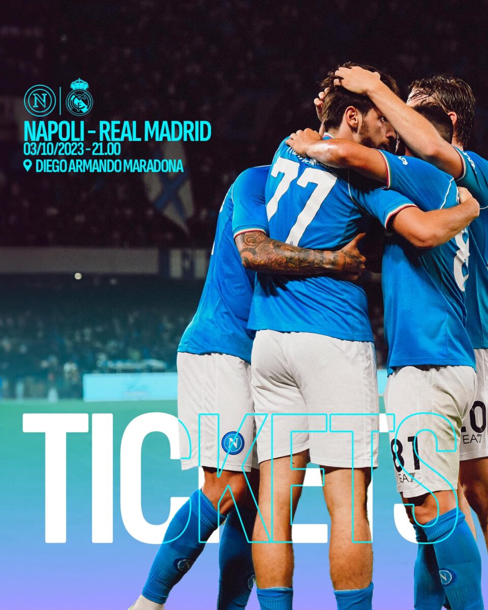 Napoli - Real Madrid: acquista il biglietto