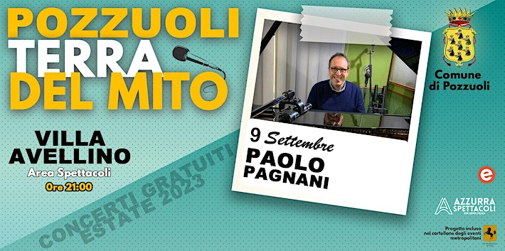 Paolo Pagnani a Villa Avellino: prenota il concerto gratuito