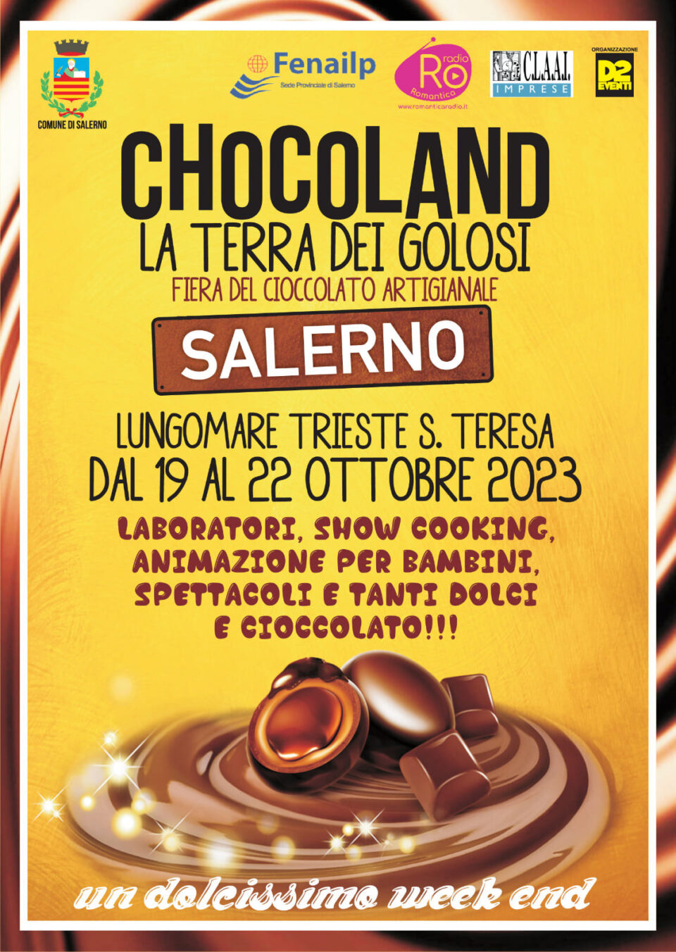 Chocoland 2023 a Salerno
