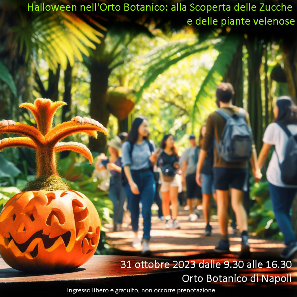 Halloween 2023 all'Orto Botanico di Napoli