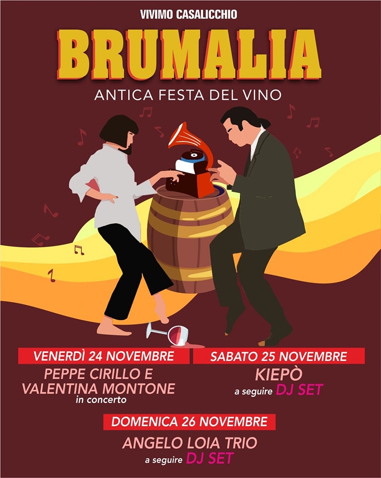 Brumalia - Antica Festa del Vino 2023 a Casal Velino (SA)