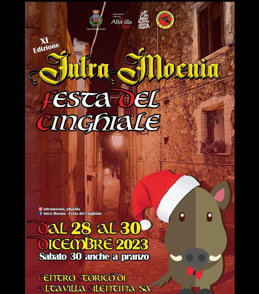 Festa del Cinghiale ad Altavilla Silentina (SA) 2023