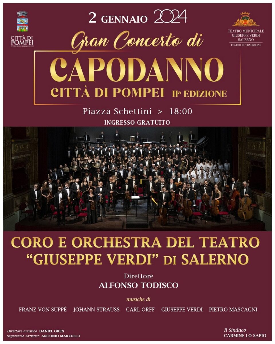 Gran Concerto di Capodanno a Pompei 2024