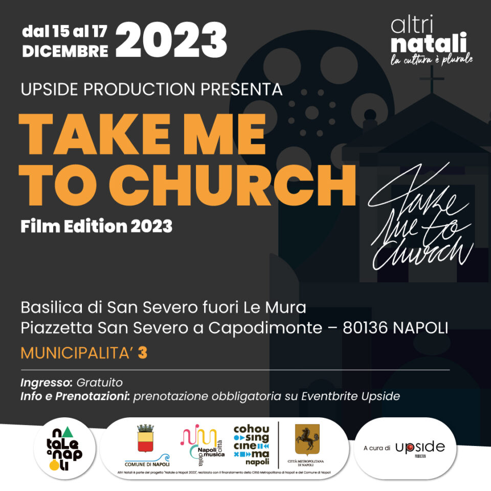 Take Me to Church - Film Edition: prenota gli eventi gratuiti